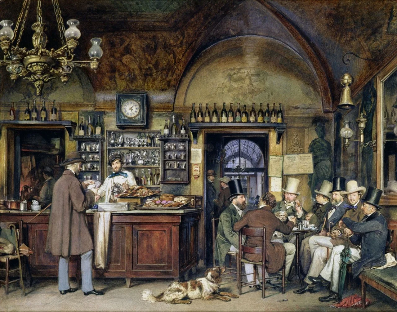 Transformed from a social phenomenon into a global cultural phenomenon: Cafes contribute to enlightenment and education, and literary, intellectual and scientific currents launch from them