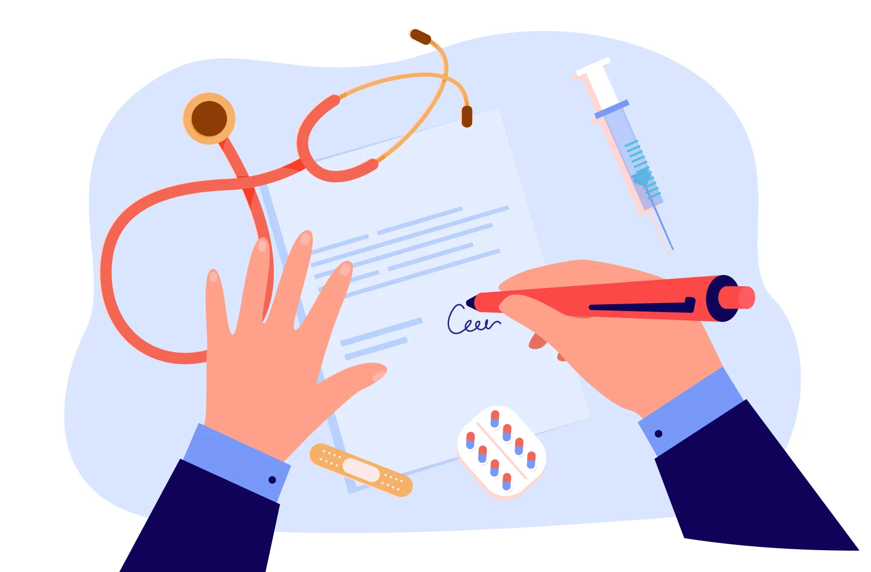 Doctors but writers .. shifts between treating with medicine and healing with words