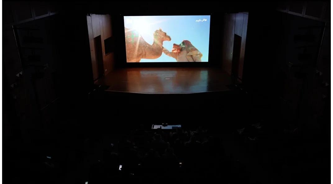 Library Cinema hosts elderly to watch \'Last Bedouins\'