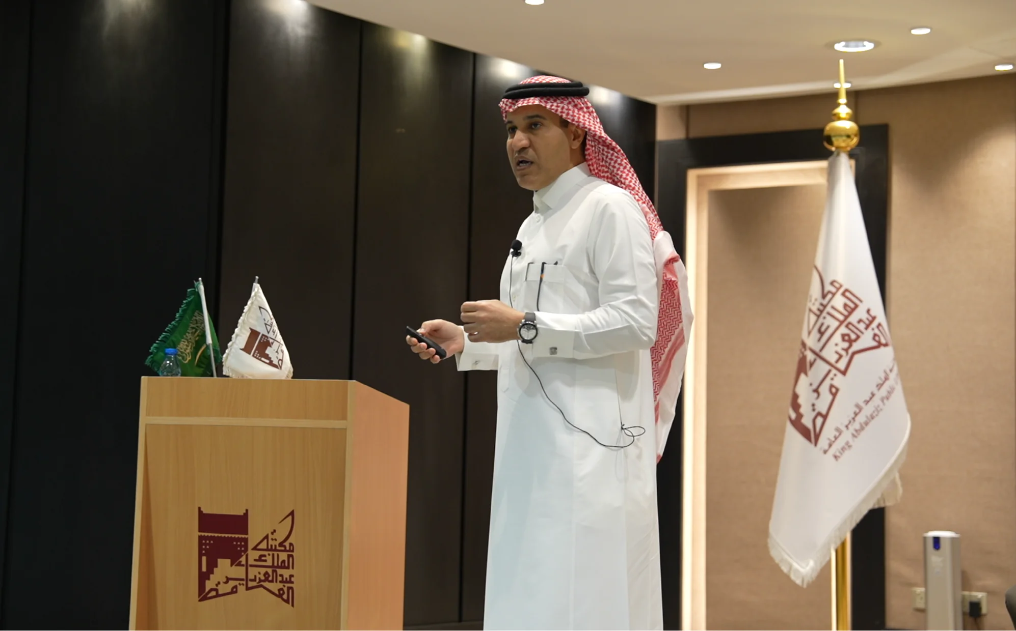 مكتبة الملك عبدالعزيز العامة تعقد ندوة عن هوية المملكة ودورها في الإستراتيجيات الوطنية